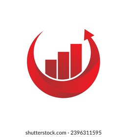 logotipo de círculo de construcción empresarial
