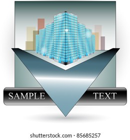 Business Buildings Background