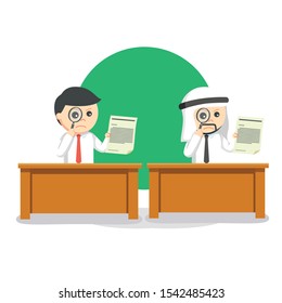 business busy time vector illustration