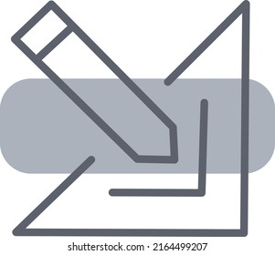 Business calculations, illustration, vector on a white background.