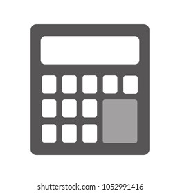 business calculator financial math icon