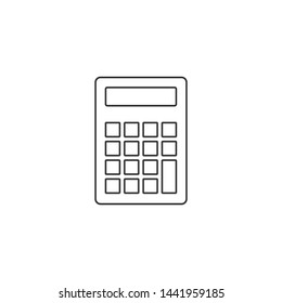 Calculator Vector Icon High Res Stock Images Shutterstock