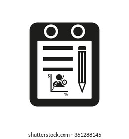 Business calendar icon