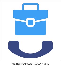 Elemento de icono de llamada de negocios para diseño
