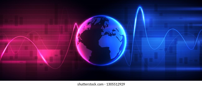 Business candle stick graph chart of stock market investment trading, Bullish point, Bearish point for business and financial concepts, reports and investment. Vector illustration