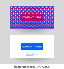 business card.