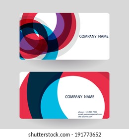 business card.