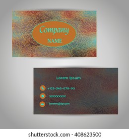 Business card.