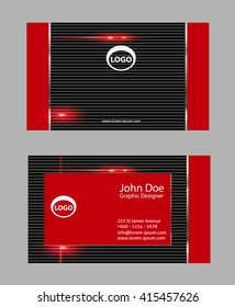 business card
