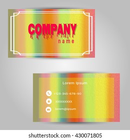 Business card.