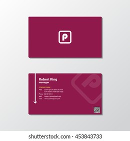 business card