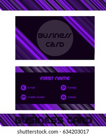 business card