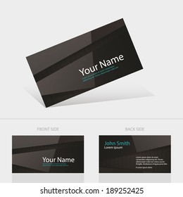 Business card abstract background. 