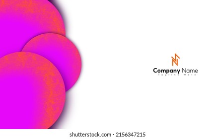 business card abstract background design in wave shape and gradient color, business card, poster, banner
