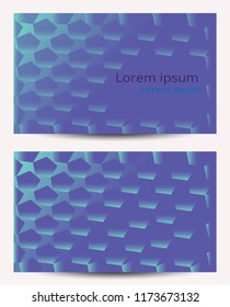 business card abstract background. vector