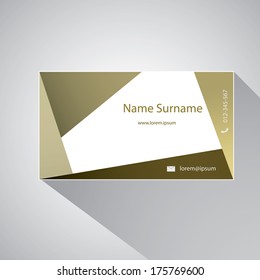 Business card abstract background. Vector illustration.