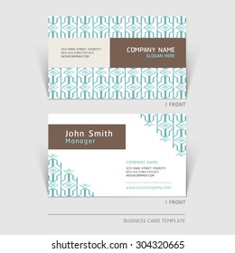 Business card abstract background. Vector illustration.