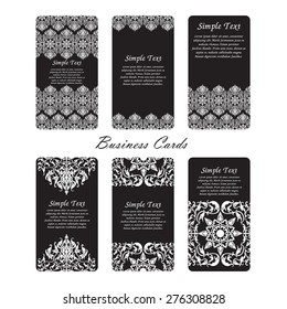 business card - abstract style - vector