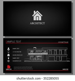 Business Card For An Architect