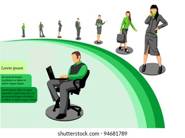 Business card background