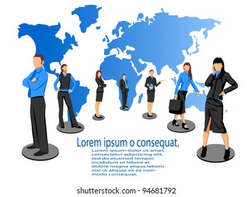 Business card background