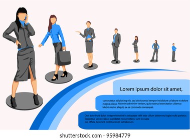 Business card background