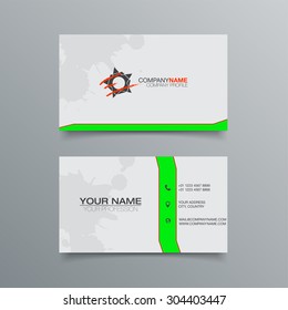 Business Card Background Design Template. 