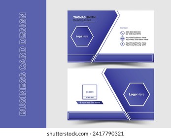 Business card Background design vector