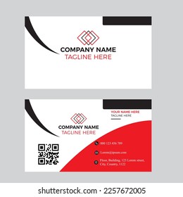 Business Card Black and Rad