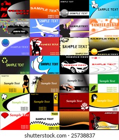 Business card collection