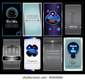 business card collection