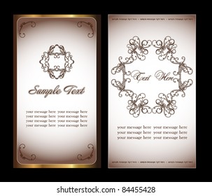 business card collection