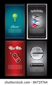 business card collection