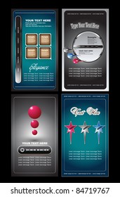 business card collection