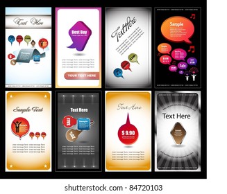business card collection