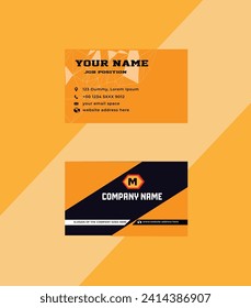 Business Card - Corporate Business Card - Creative Business Card- Business Card Template 