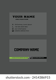 Business Card - Corporate Business Card - Creative Business Card- Business Card Template 
