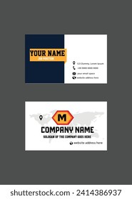 Business Card - Corporate Business Card - Creative Business Card- Business Card Template 