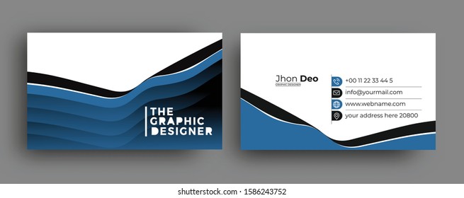 Business Card - Creative and Clean Modern Business Card Template.