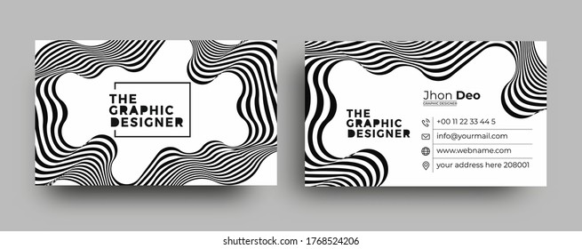 Business Card - Creative and Clean Business Card Template.
