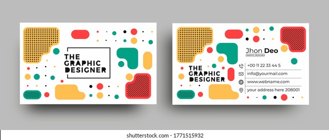 Business Card - Creative and Clean Business Card Template.