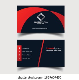 Business Card - Creative and Clean Business Card Template.	