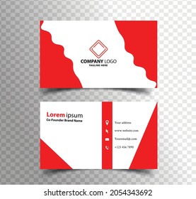 Business Card - Creative and Clean Business Card Template. Modern new business card