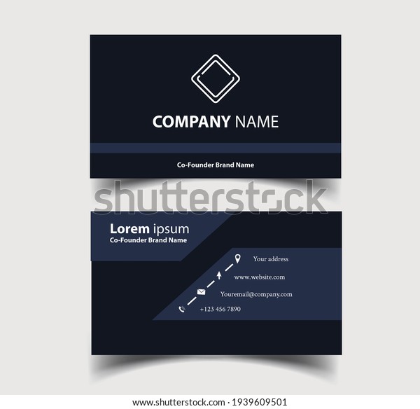 Business Card - Creative and Clean Business\
Card Template.	