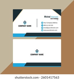 Business card, Creative business card, corporate business card.