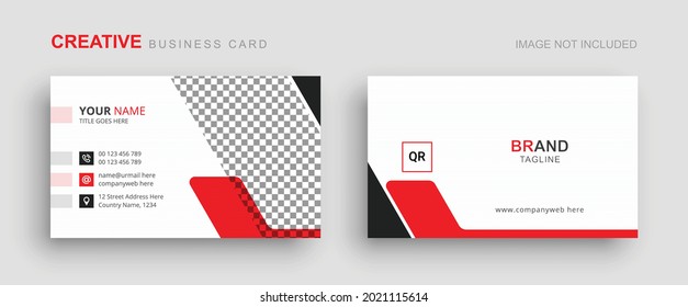 Business card - Creative and corporate business card template design - Modern visiting card