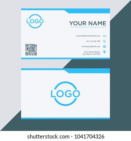 business card creative modern template vector illustration that can be customized as needed