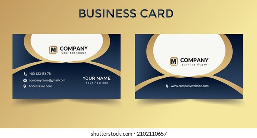 Business Card Creative and professional design, Clean visiting card, Contact card and name card design template