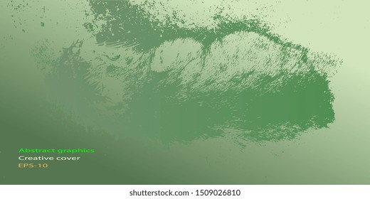 Business card. Creative vector background for banner and flyer. Designer decorative cover. Vector graphics. Abstract vintage background. Spotted textured background. Spots and blots. EPS-10