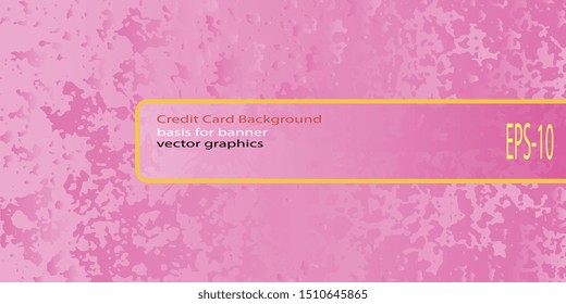 Business card. Creative vector background for banner and flyer. Designer decorative cover. Vector graphics. Abstract vintage background. Spotted textured background. Spots and blots. EPS-10